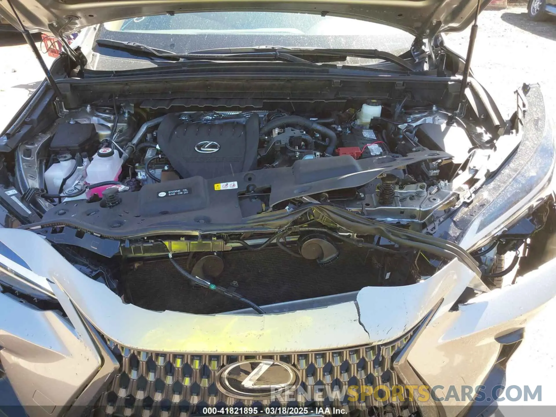 10 Photograph of a damaged car 2T2AGCEZ6SC070955 LEXUS NX 350 2025