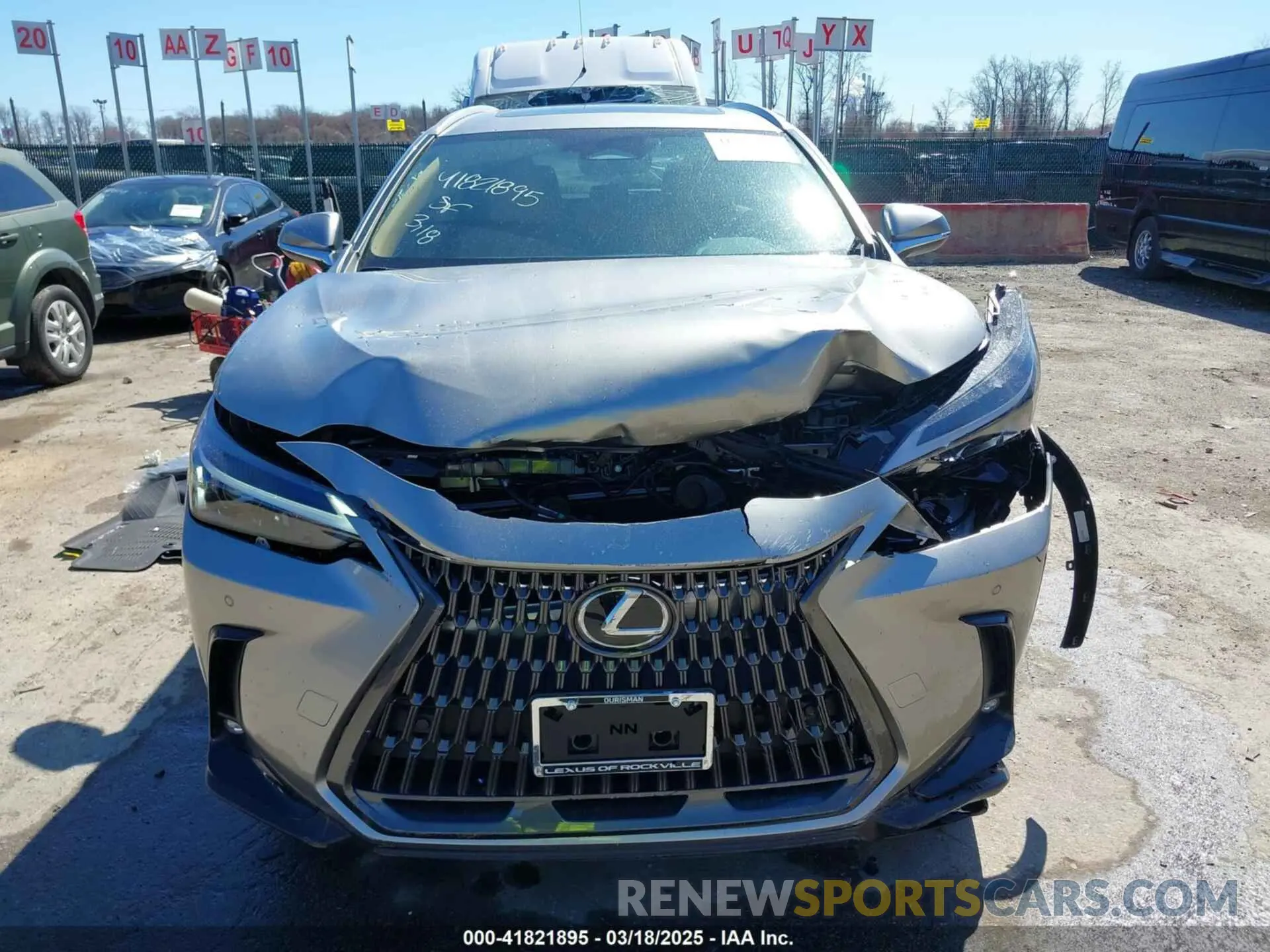 12 Photograph of a damaged car 2T2AGCEZ6SC070955 LEXUS NX 350 2025