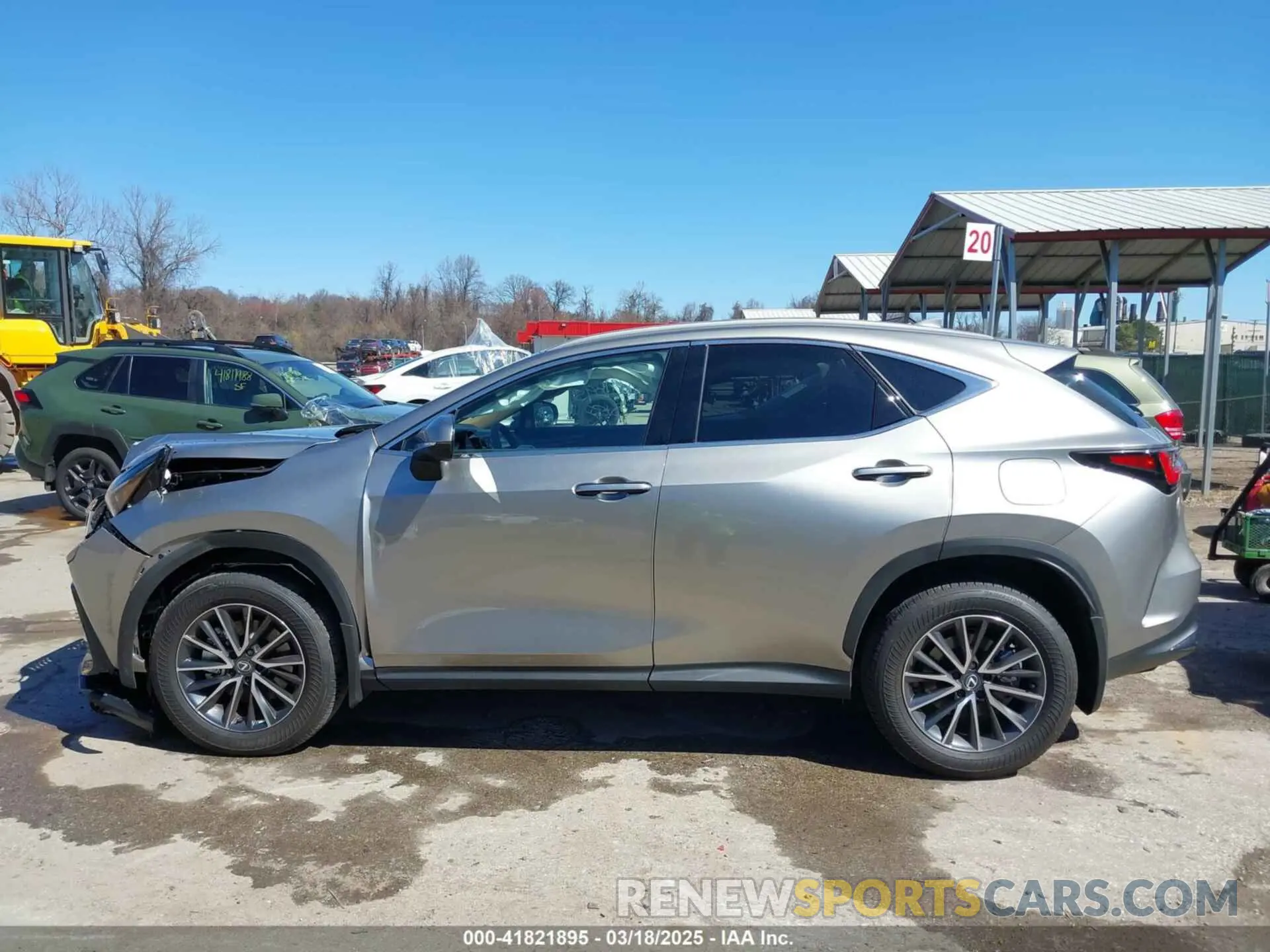 14 Photograph of a damaged car 2T2AGCEZ6SC070955 LEXUS NX 350 2025