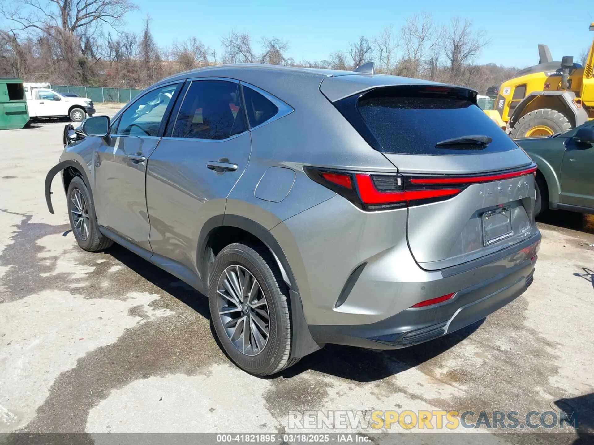 3 Photograph of a damaged car 2T2AGCEZ6SC070955 LEXUS NX 350 2025