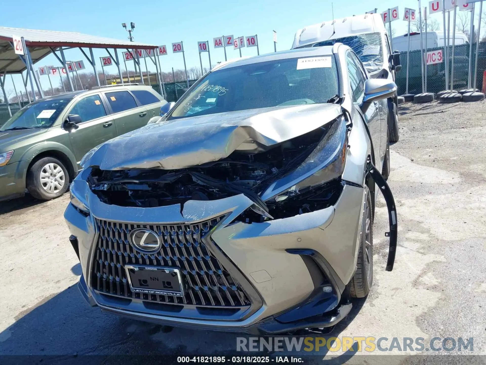 6 Photograph of a damaged car 2T2AGCEZ6SC070955 LEXUS NX 350 2025