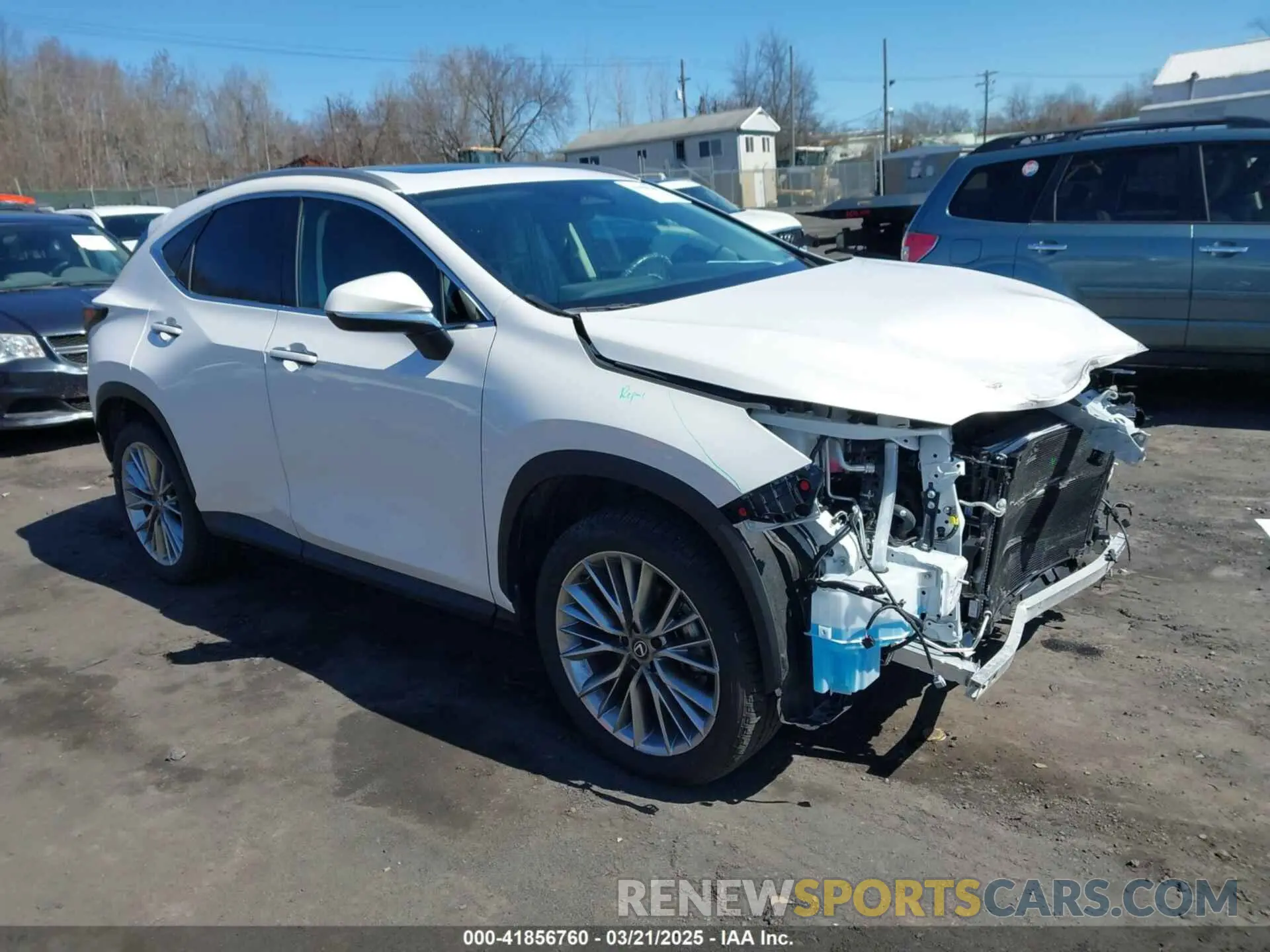 1 Photograph of a damaged car 2T2GGCEZ1SC067262 LEXUS NX 350 2025