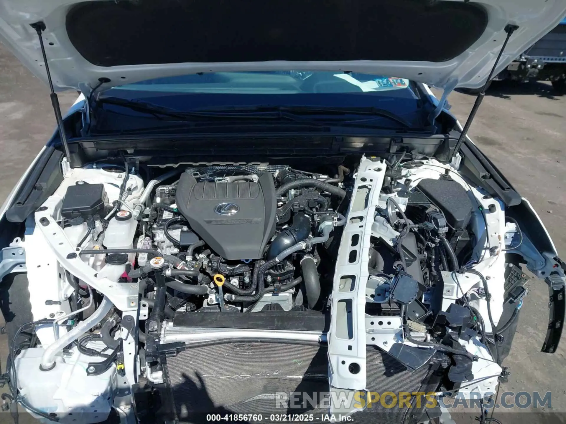 10 Photograph of a damaged car 2T2GGCEZ1SC067262 LEXUS NX 350 2025