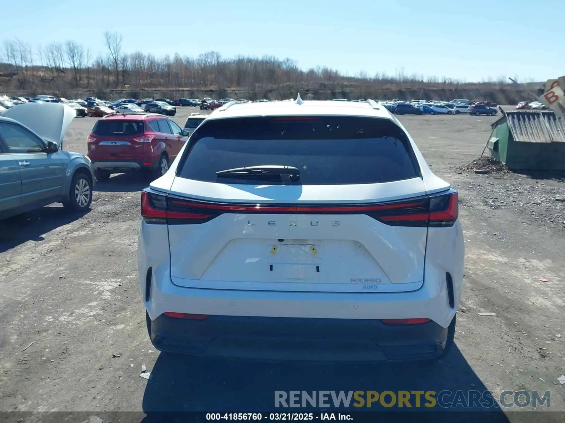 16 Photograph of a damaged car 2T2GGCEZ1SC067262 LEXUS NX 350 2025