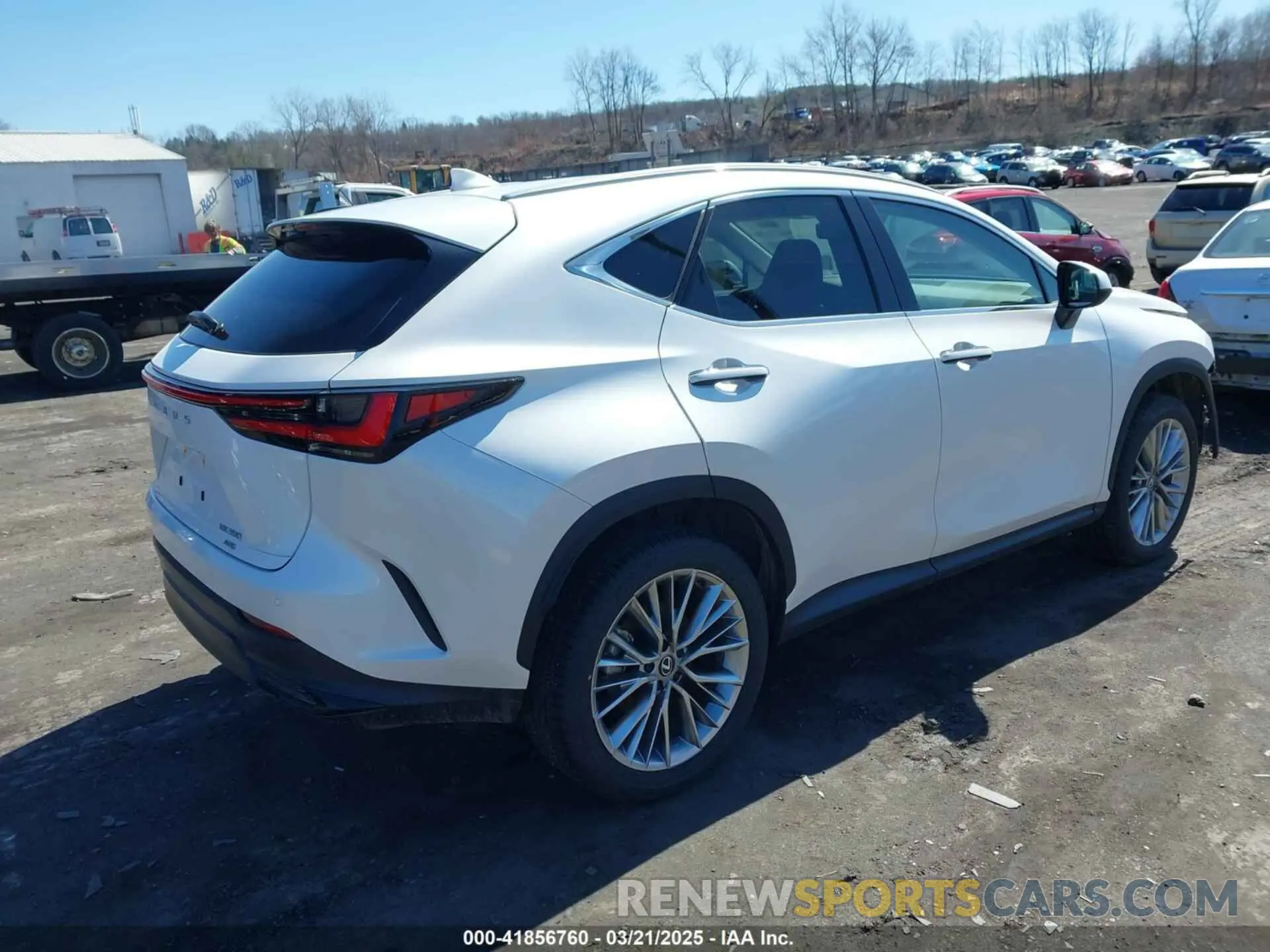 4 Photograph of a damaged car 2T2GGCEZ1SC067262 LEXUS NX 350 2025