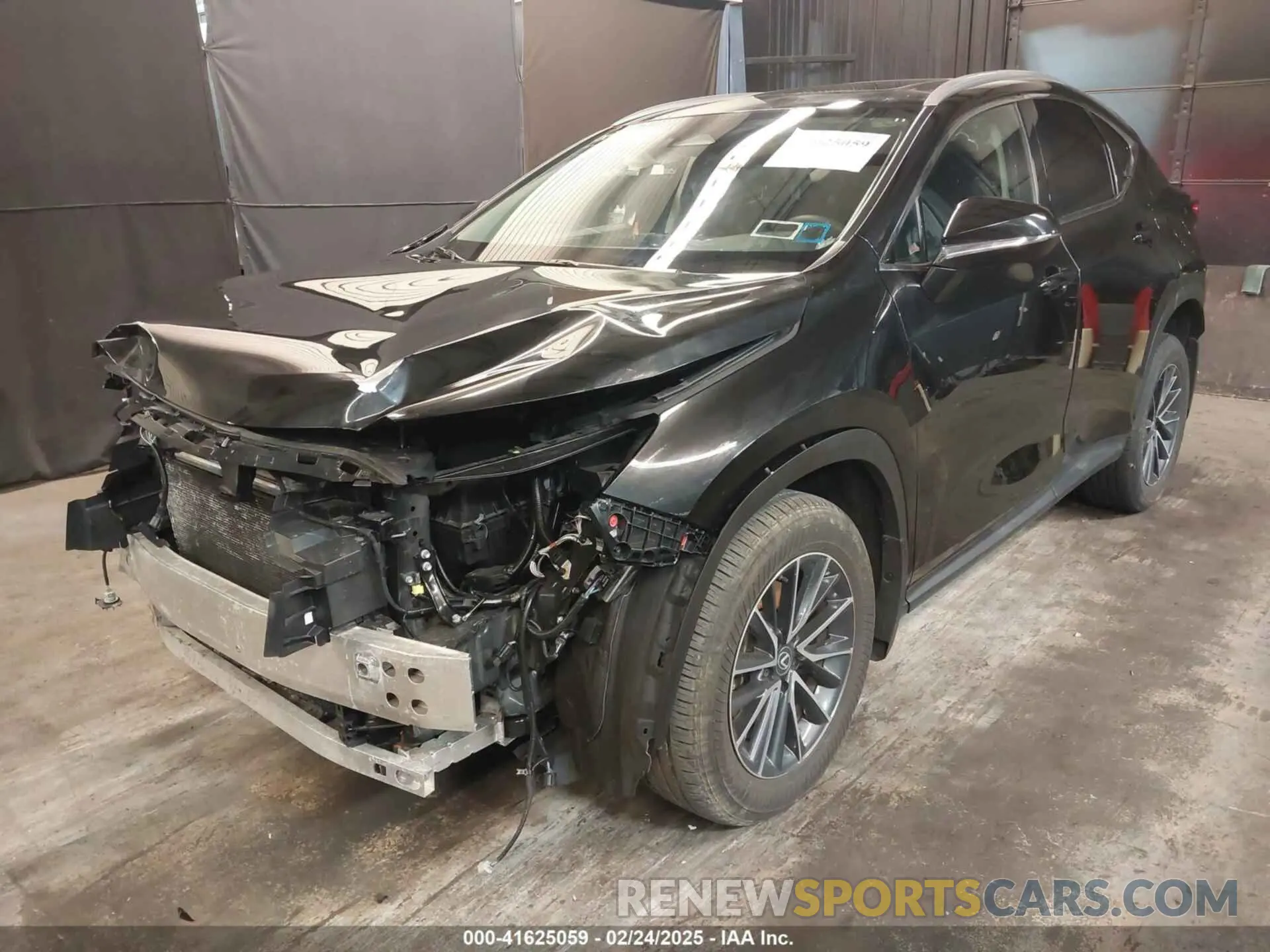 2 Photograph of a damaged car 2T2GGCEZ5SC063294 LEXUS NX 350 2025