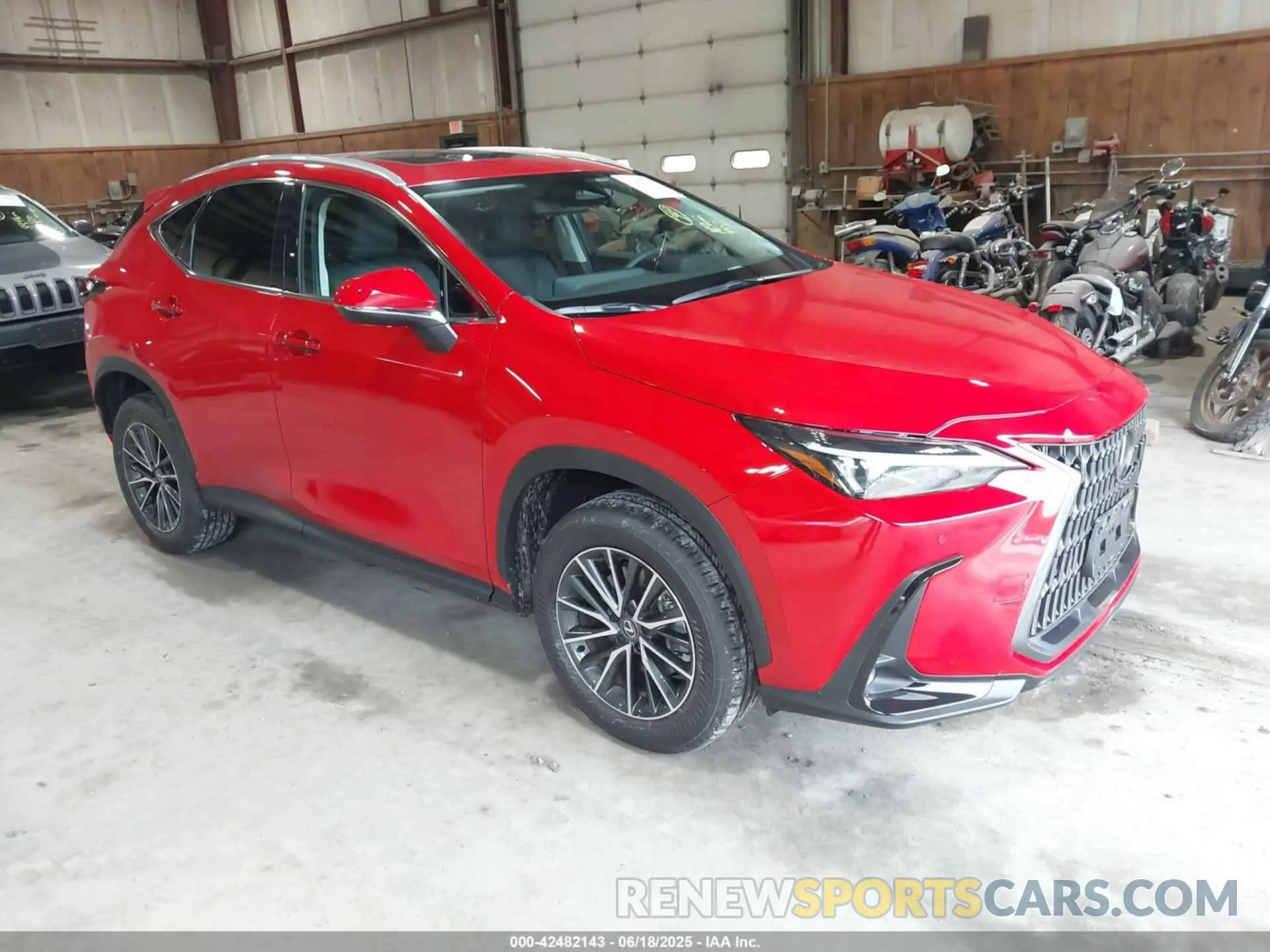 1 Photograph of a damaged car 2T2GGCEZ5SC086994 LEXUS NX 350 2025