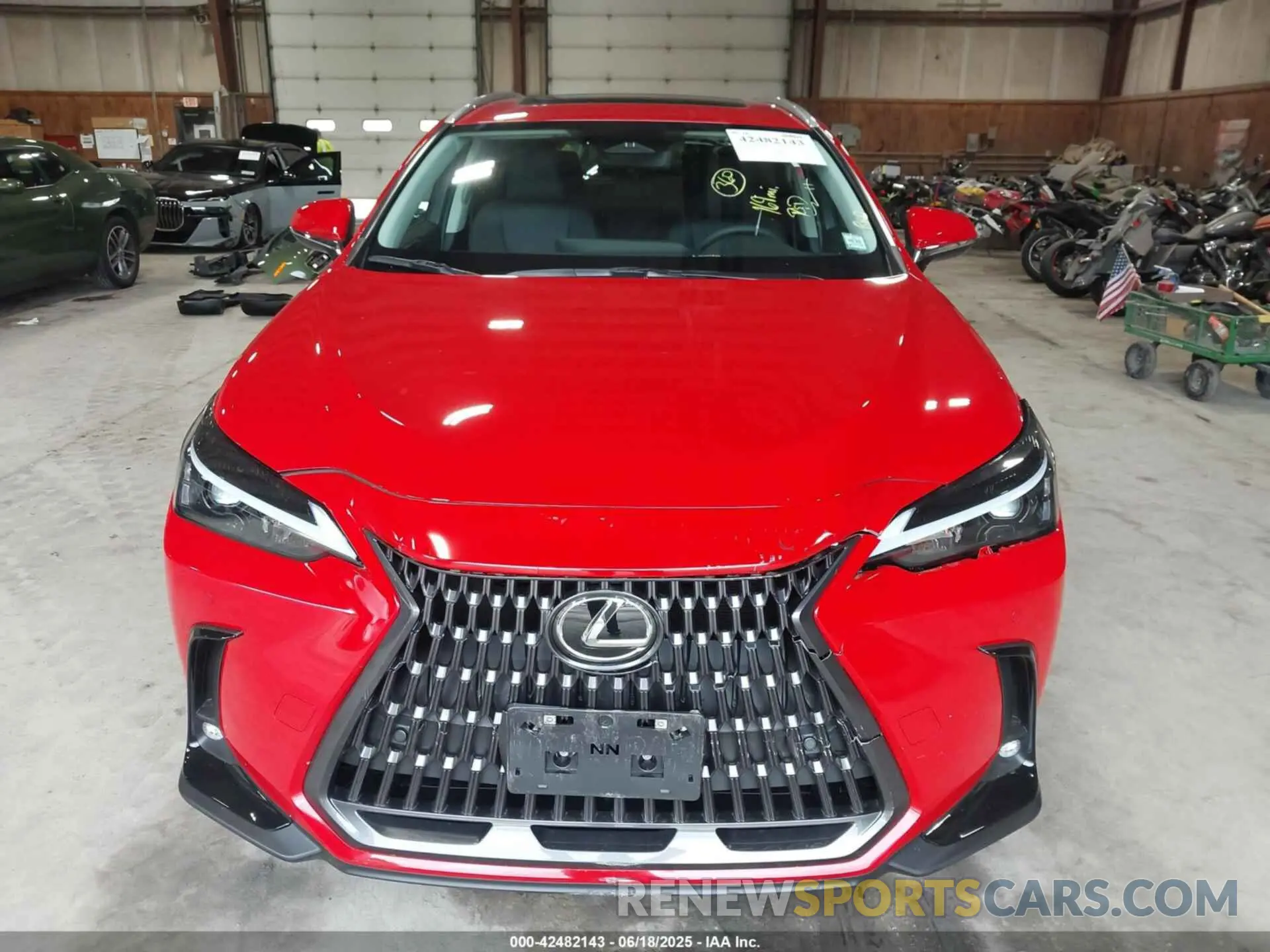 12 Photograph of a damaged car 2T2GGCEZ5SC086994 LEXUS NX 350 2025
