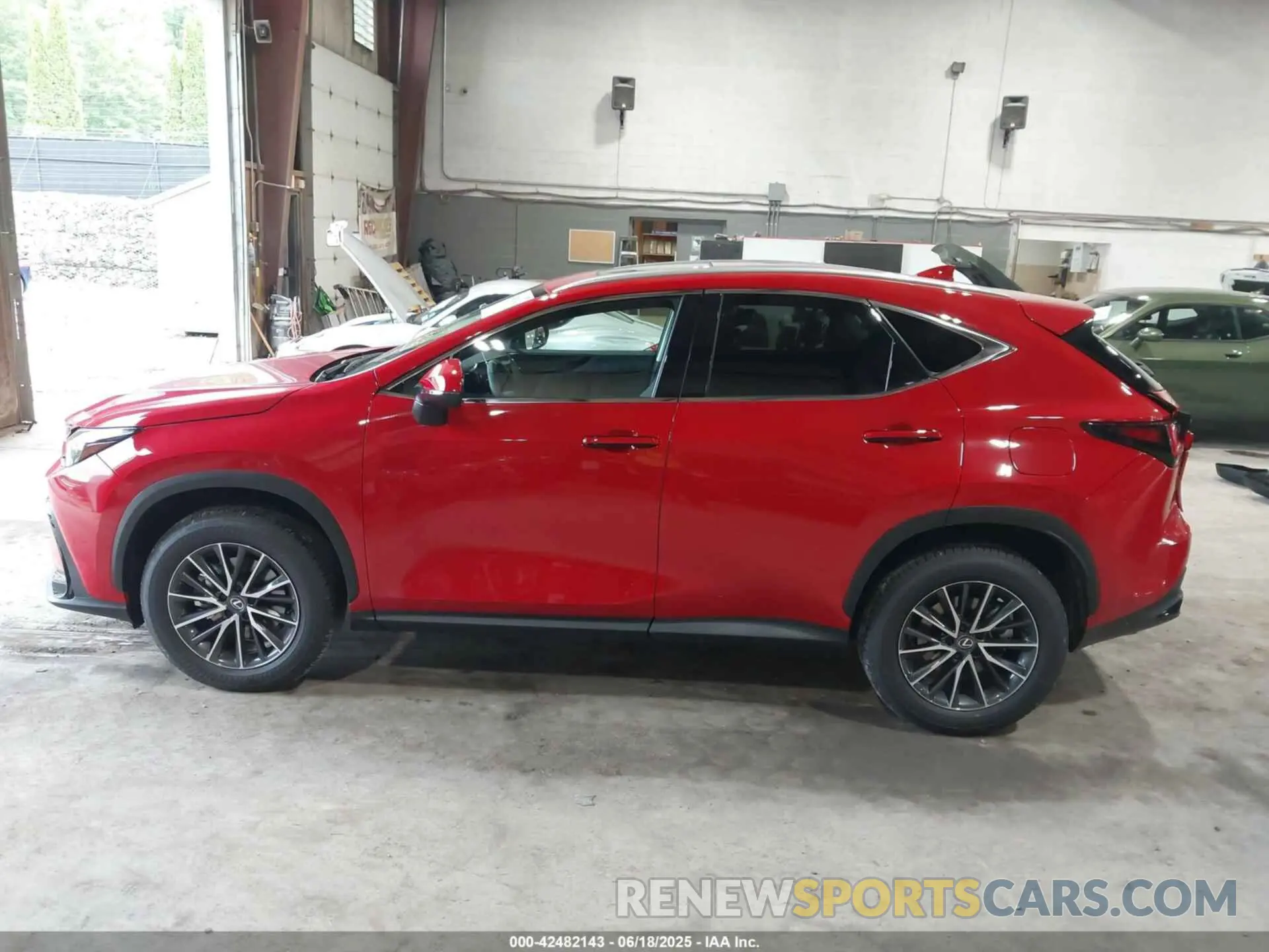 14 Photograph of a damaged car 2T2GGCEZ5SC086994 LEXUS NX 350 2025