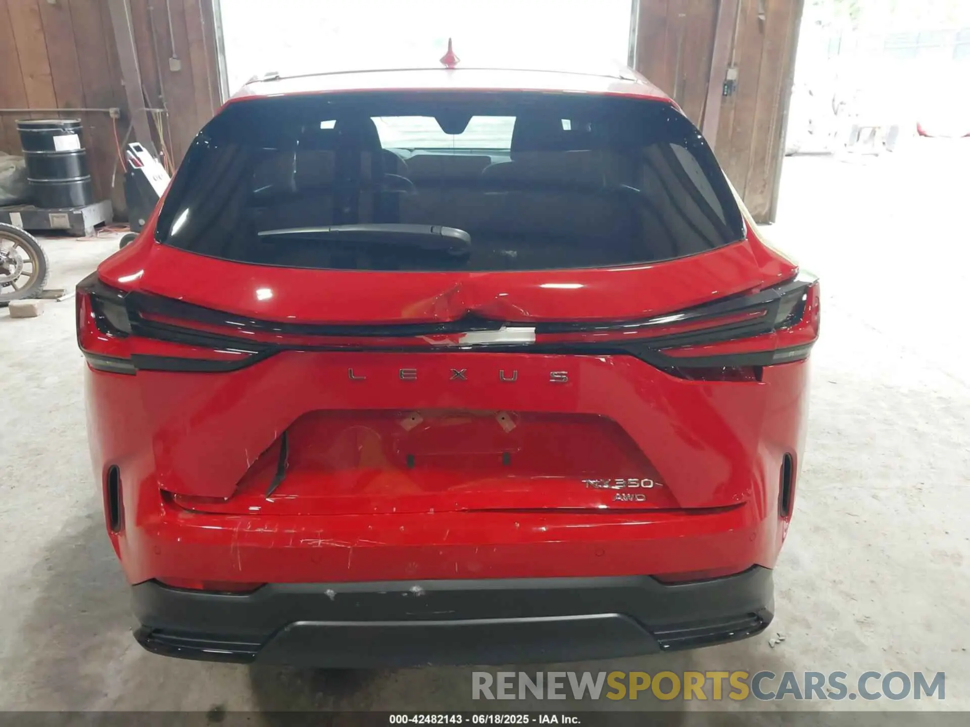 16 Photograph of a damaged car 2T2GGCEZ5SC086994 LEXUS NX 350 2025