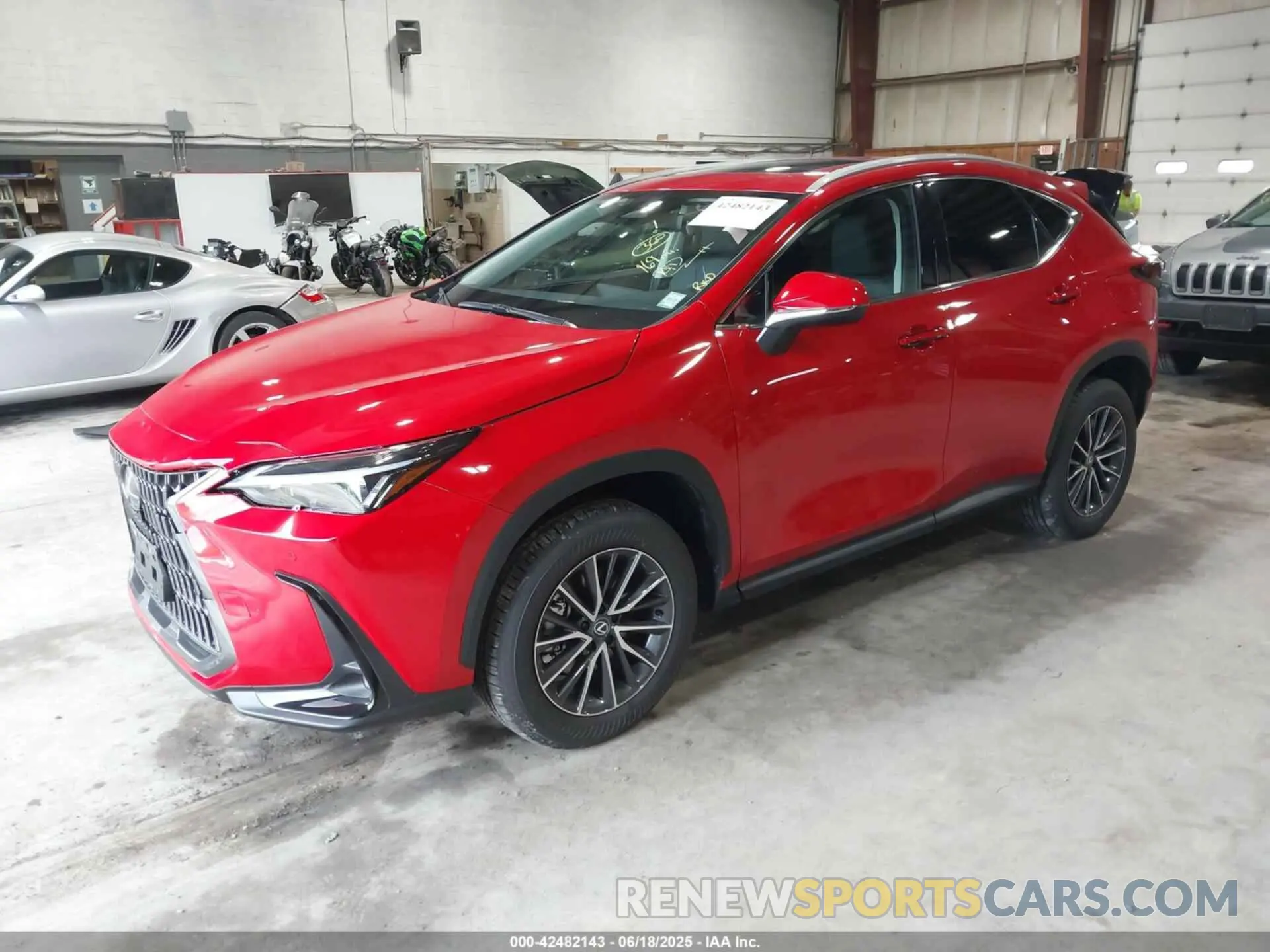 2 Photograph of a damaged car 2T2GGCEZ5SC086994 LEXUS NX 350 2025