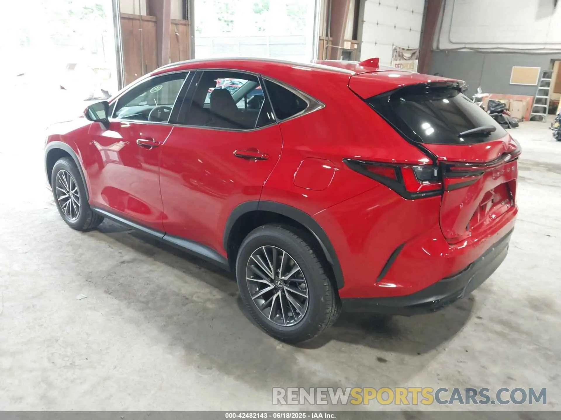 3 Photograph of a damaged car 2T2GGCEZ5SC086994 LEXUS NX 350 2025