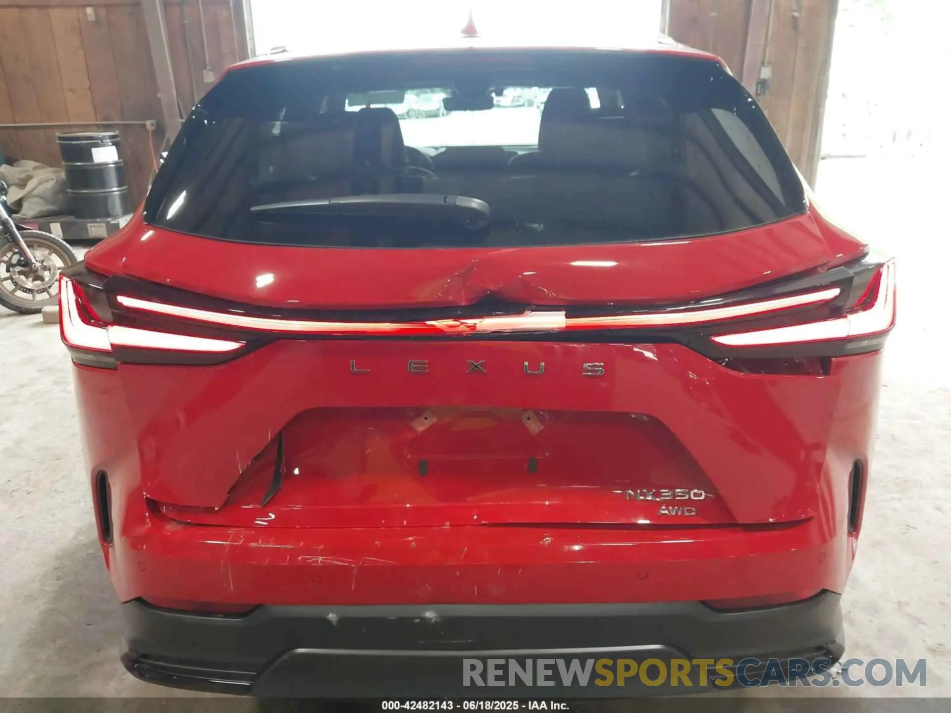 6 Photograph of a damaged car 2T2GGCEZ5SC086994 LEXUS NX 350 2025