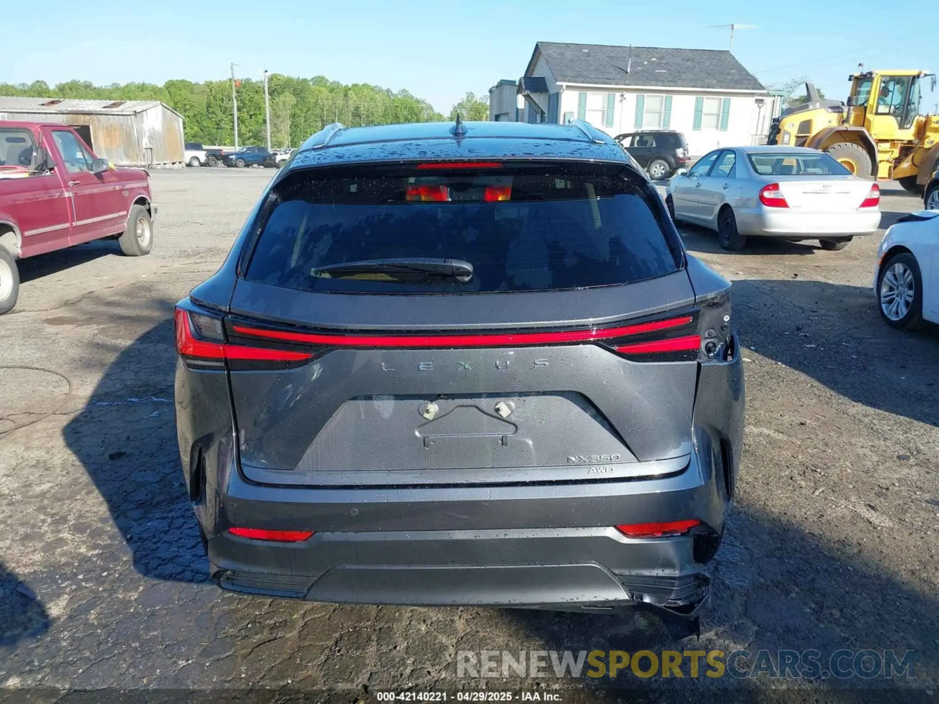 17 Photograph of a damaged car 2T2GGCEZ9SC076615 LEXUS NX 350 2025