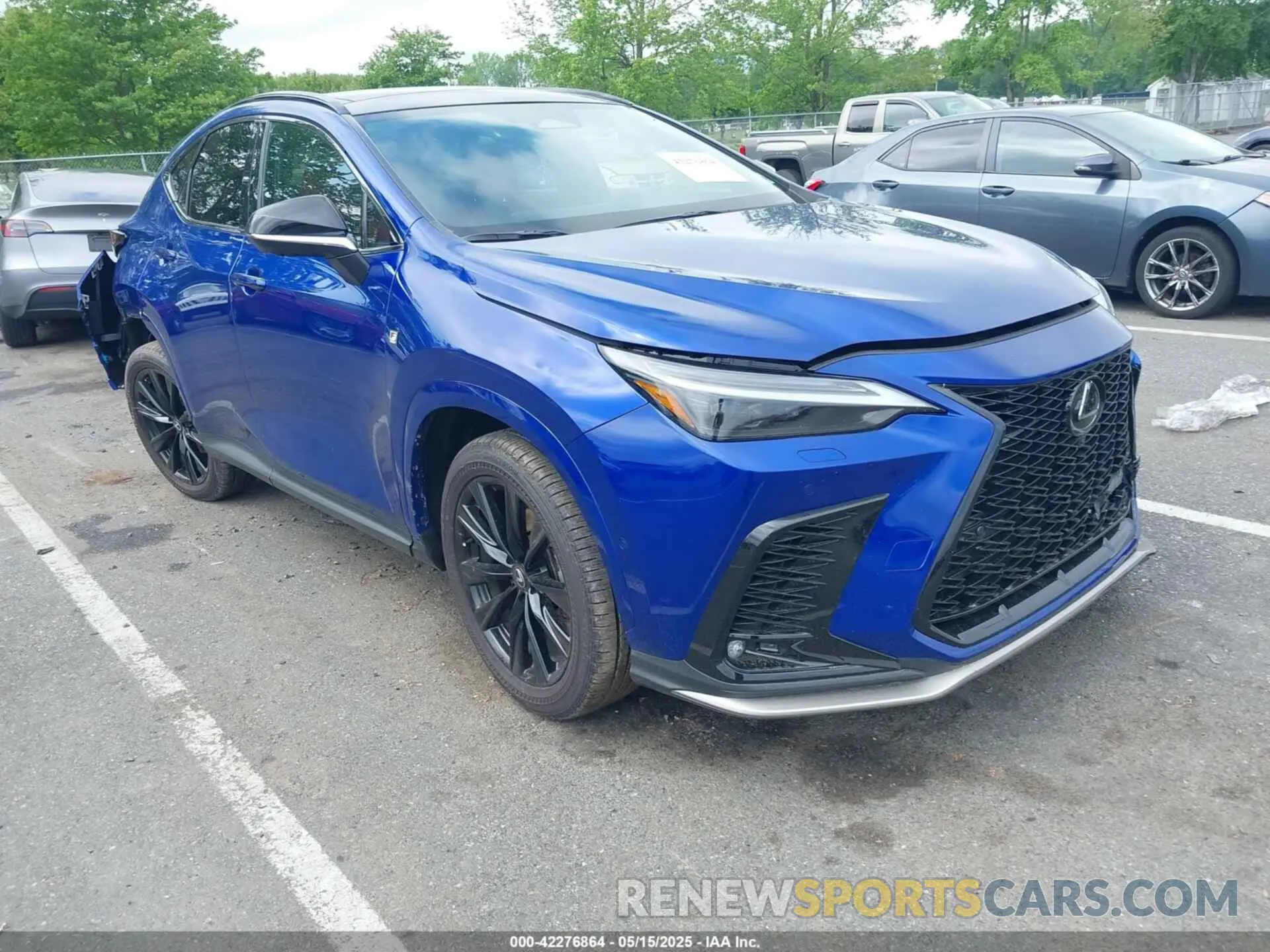 1 Photograph of a damaged car 2T2KGCEZ1SC077493 LEXUS NX 350 2025