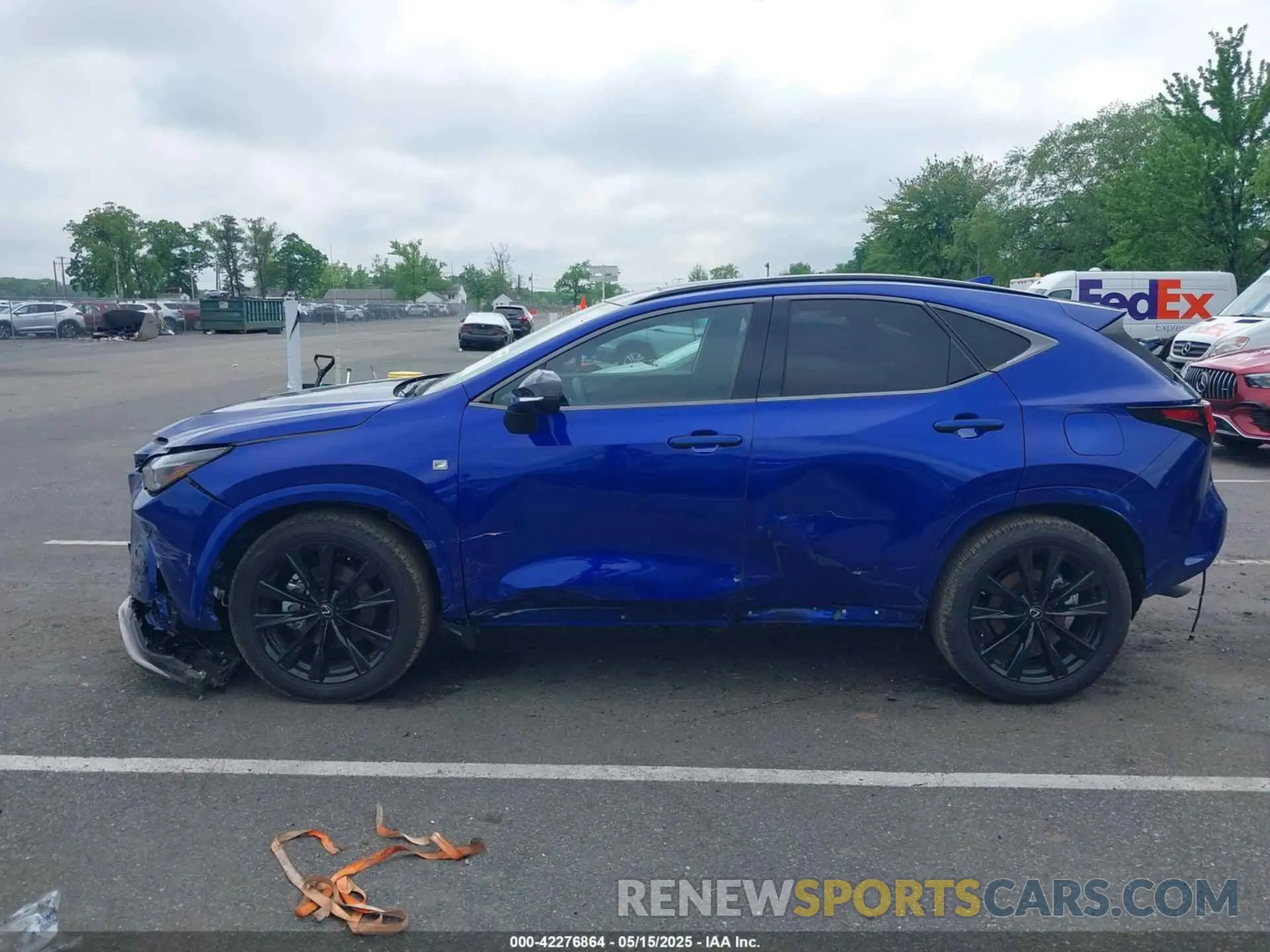 14 Photograph of a damaged car 2T2KGCEZ1SC077493 LEXUS NX 350 2025
