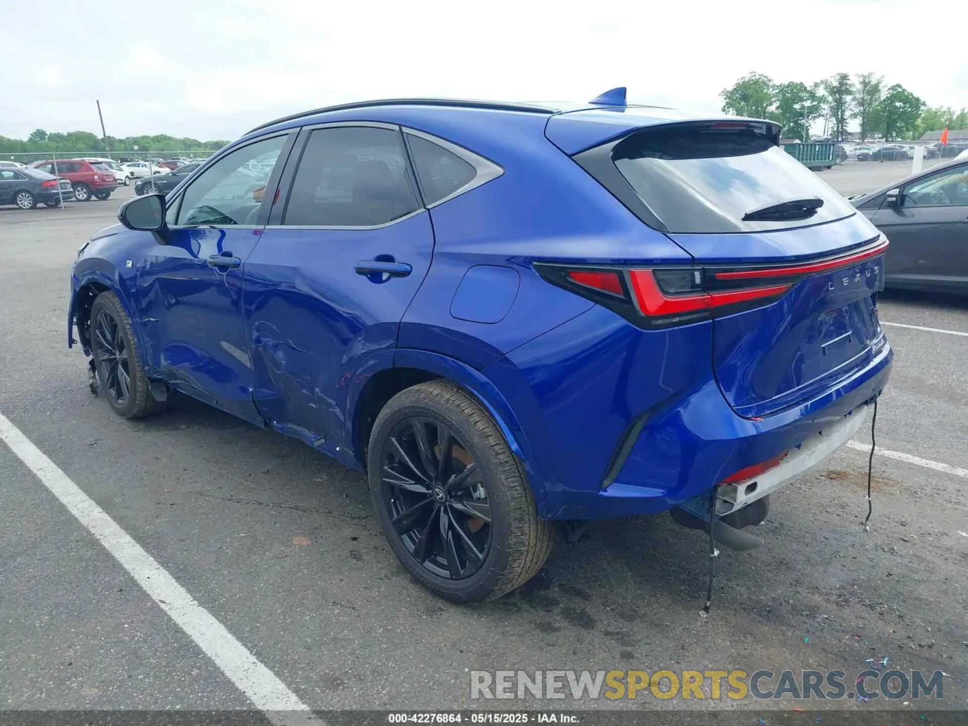 3 Photograph of a damaged car 2T2KGCEZ1SC077493 LEXUS NX 350 2025