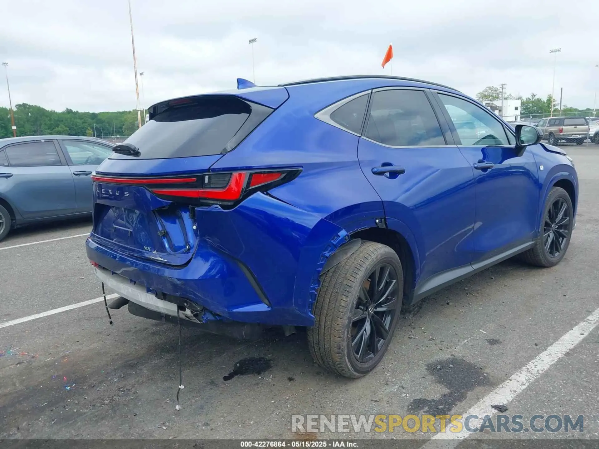 4 Photograph of a damaged car 2T2KGCEZ1SC077493 LEXUS NX 350 2025