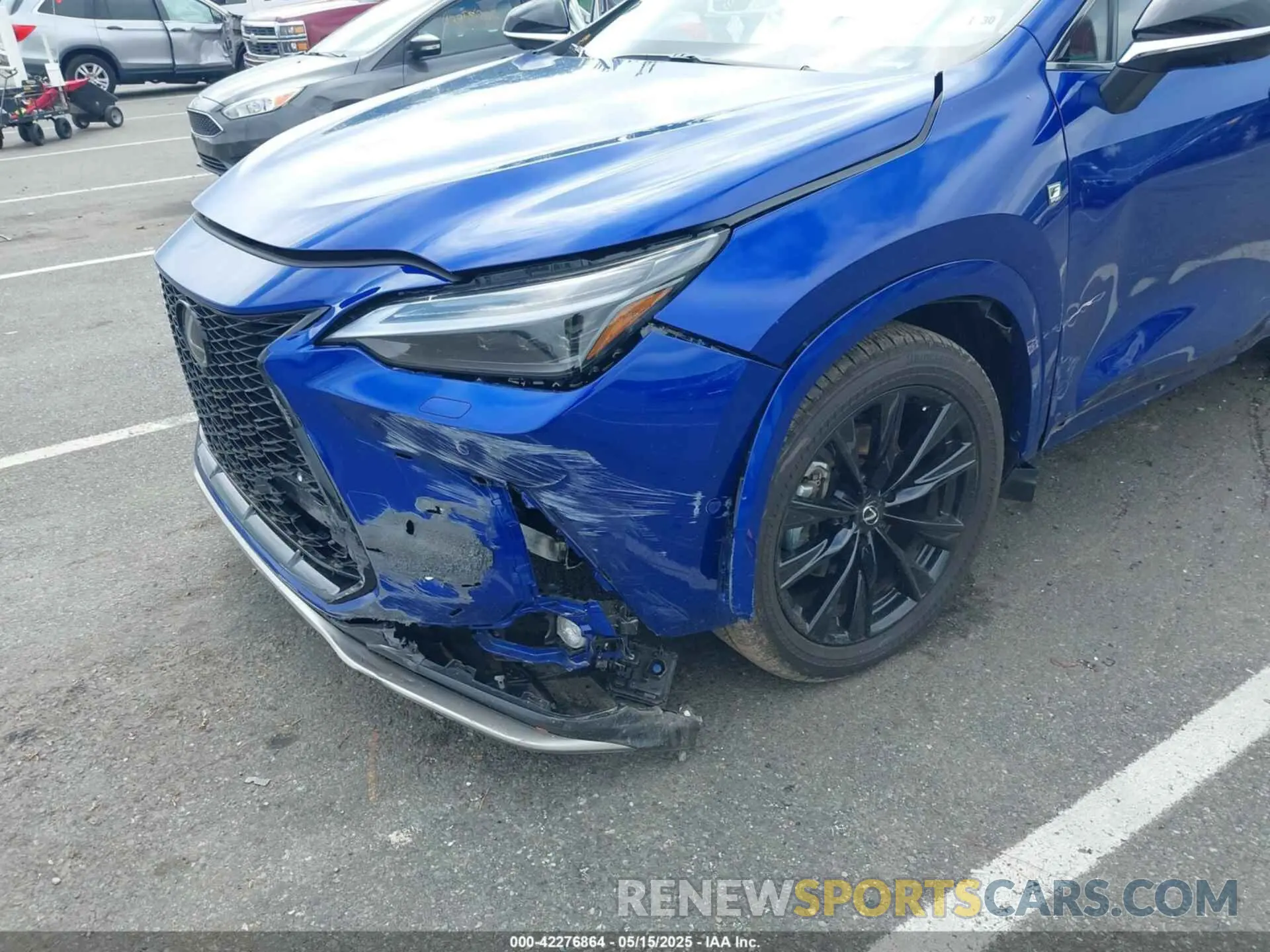 6 Photograph of a damaged car 2T2KGCEZ1SC077493 LEXUS NX 350 2025