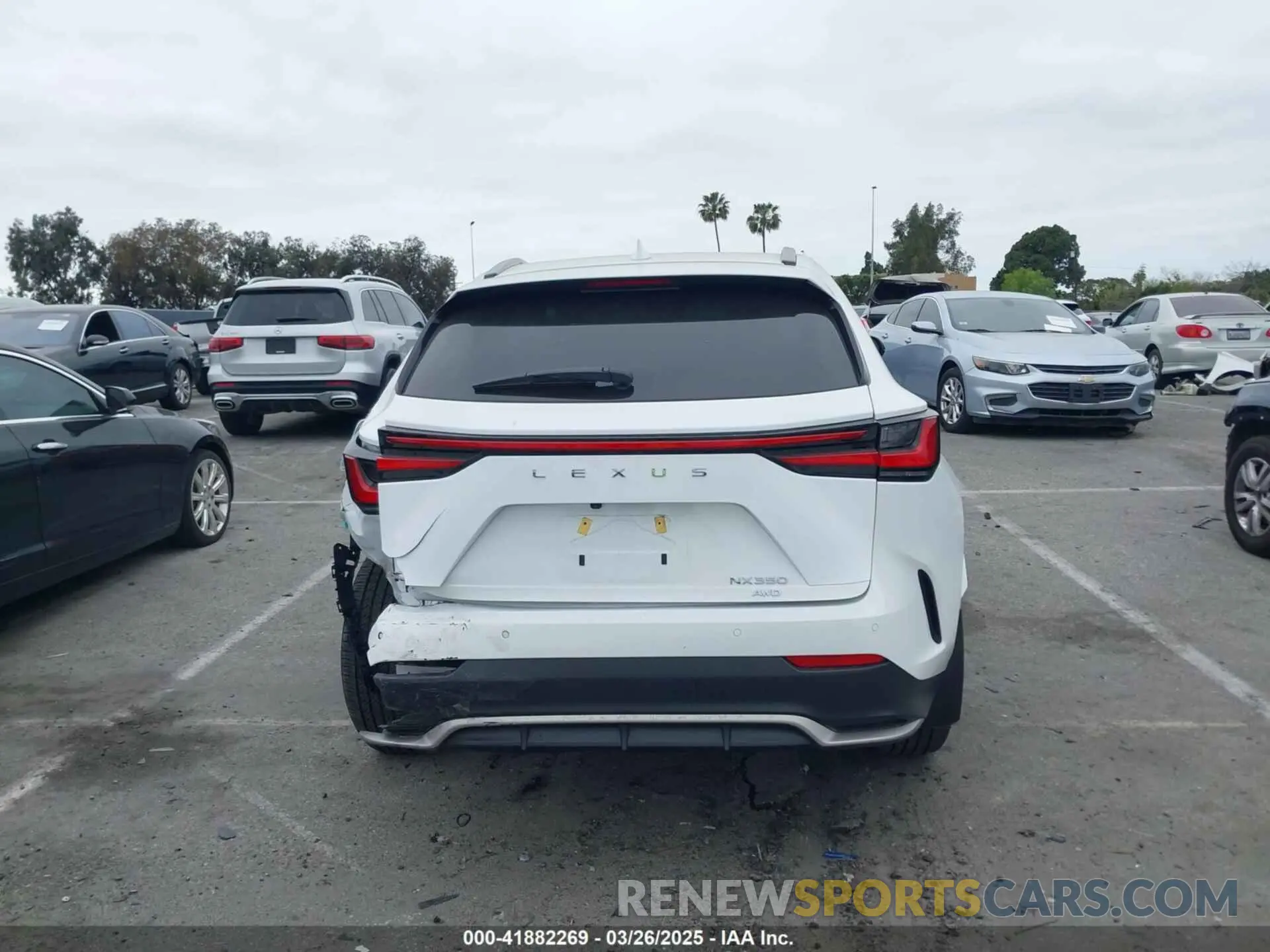 16 Photograph of a damaged car 2T2KGCEZ4SC064091 LEXUS NX 350 2025