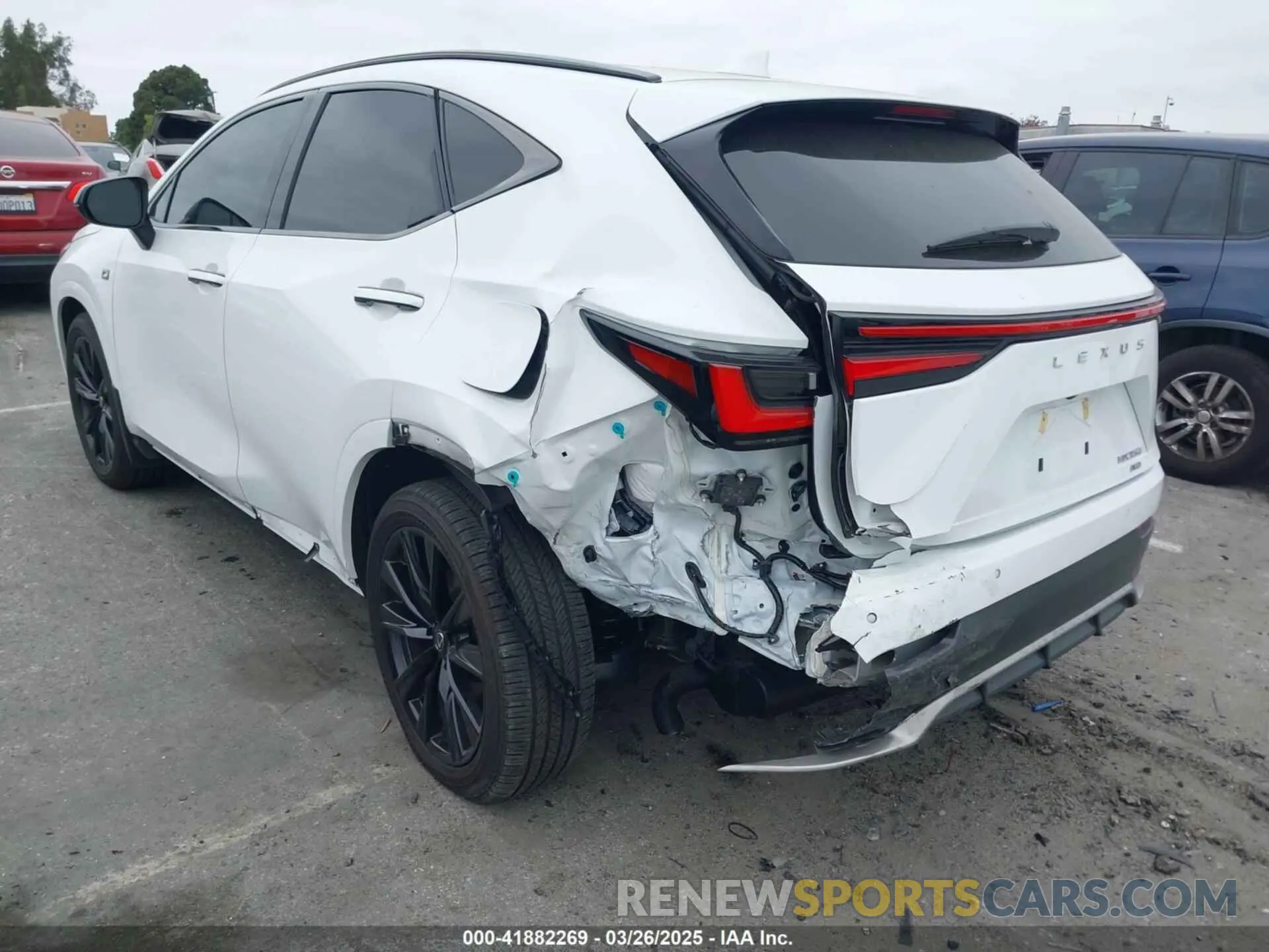 3 Photograph of a damaged car 2T2KGCEZ4SC064091 LEXUS NX 350 2025