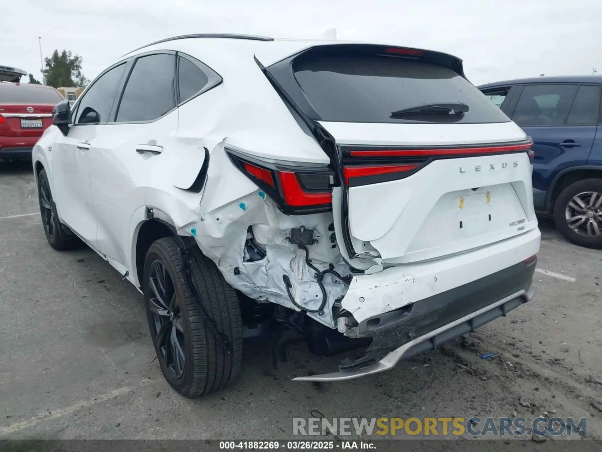 6 Photograph of a damaged car 2T2KGCEZ4SC064091 LEXUS NX 350 2025