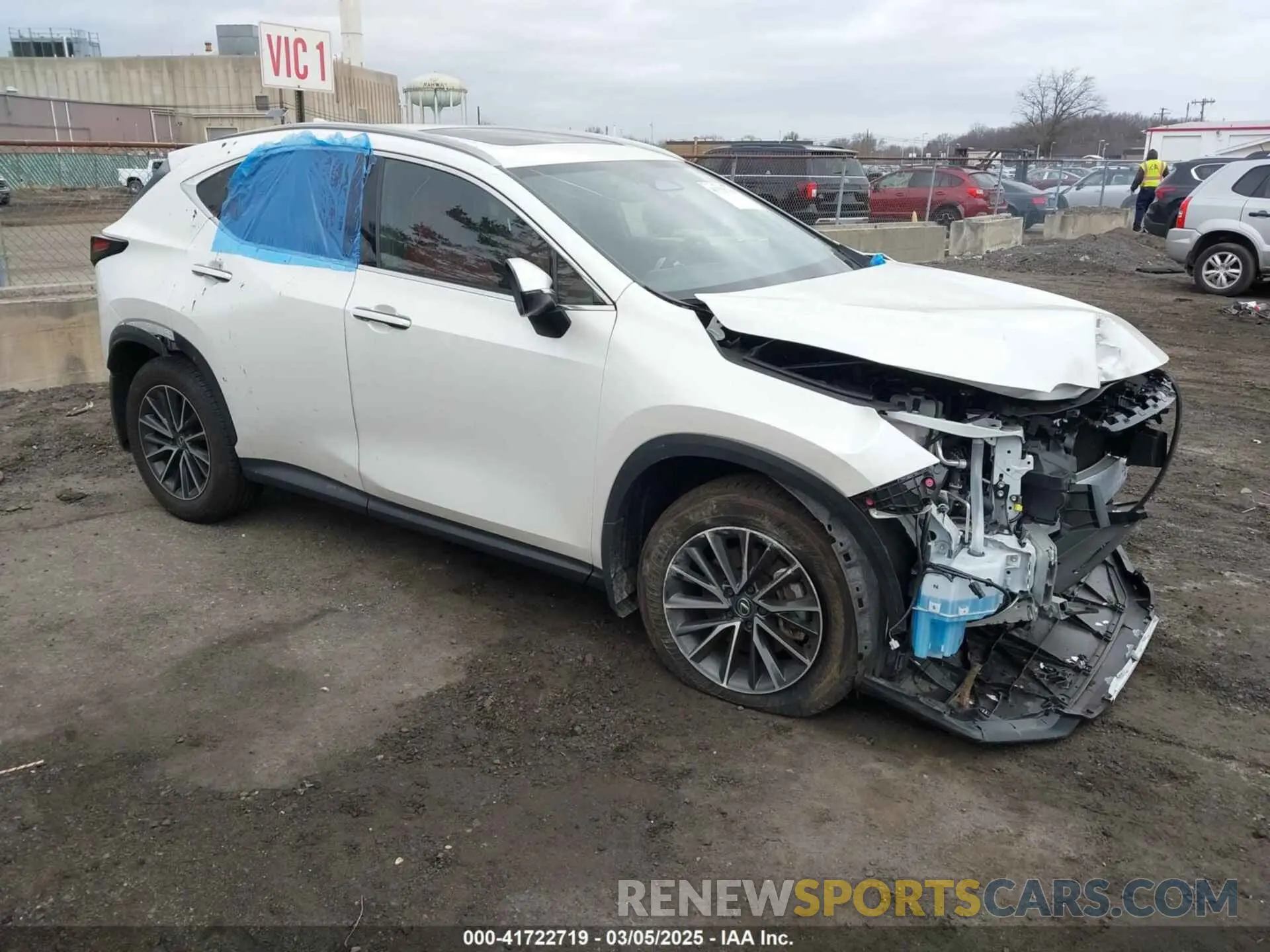 1 Photograph of a damaged car JTJAGCEZ0S2019256 LEXUS NX 350 2025