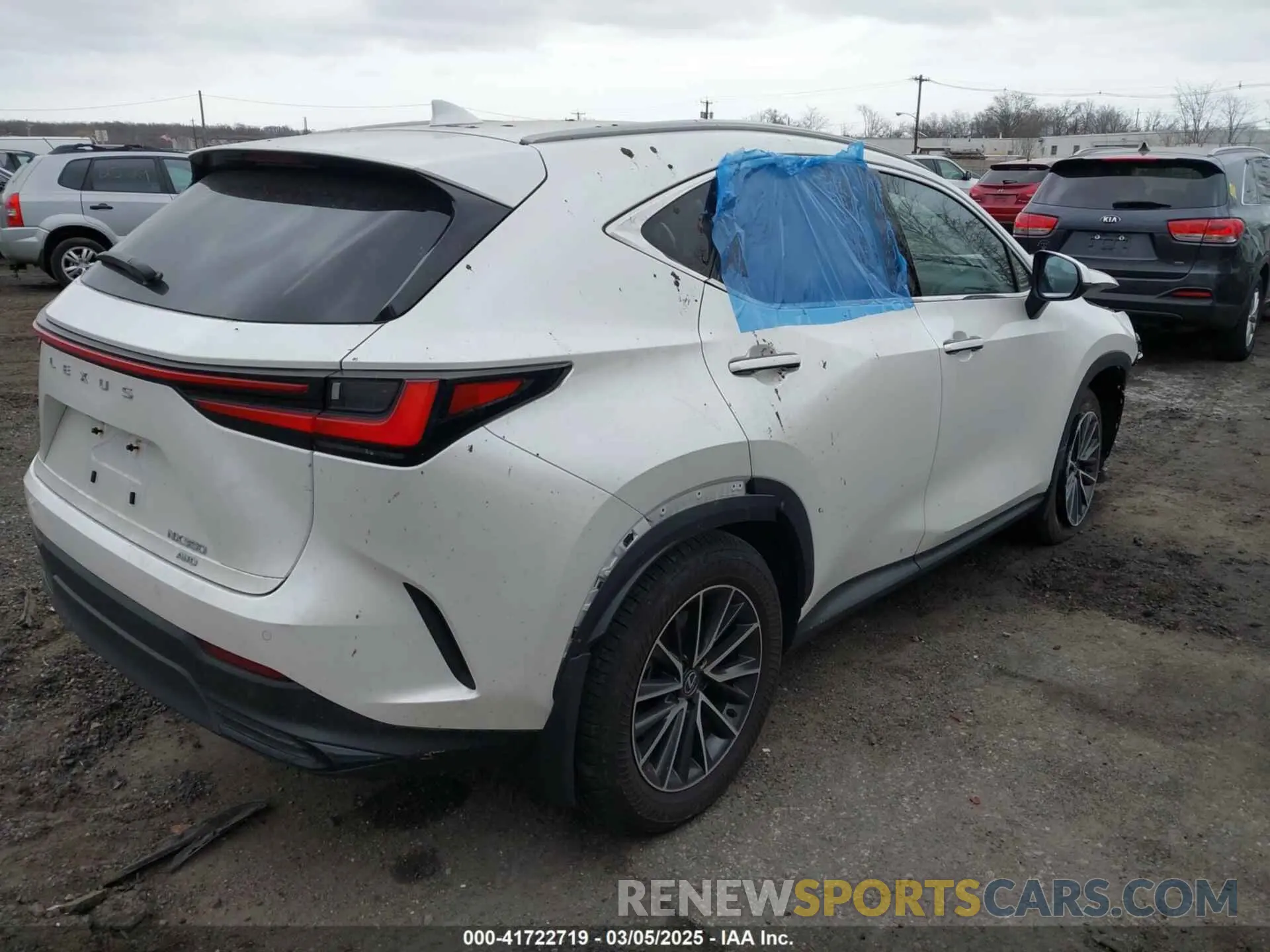 4 Photograph of a damaged car JTJAGCEZ0S2019256 LEXUS NX 350 2025