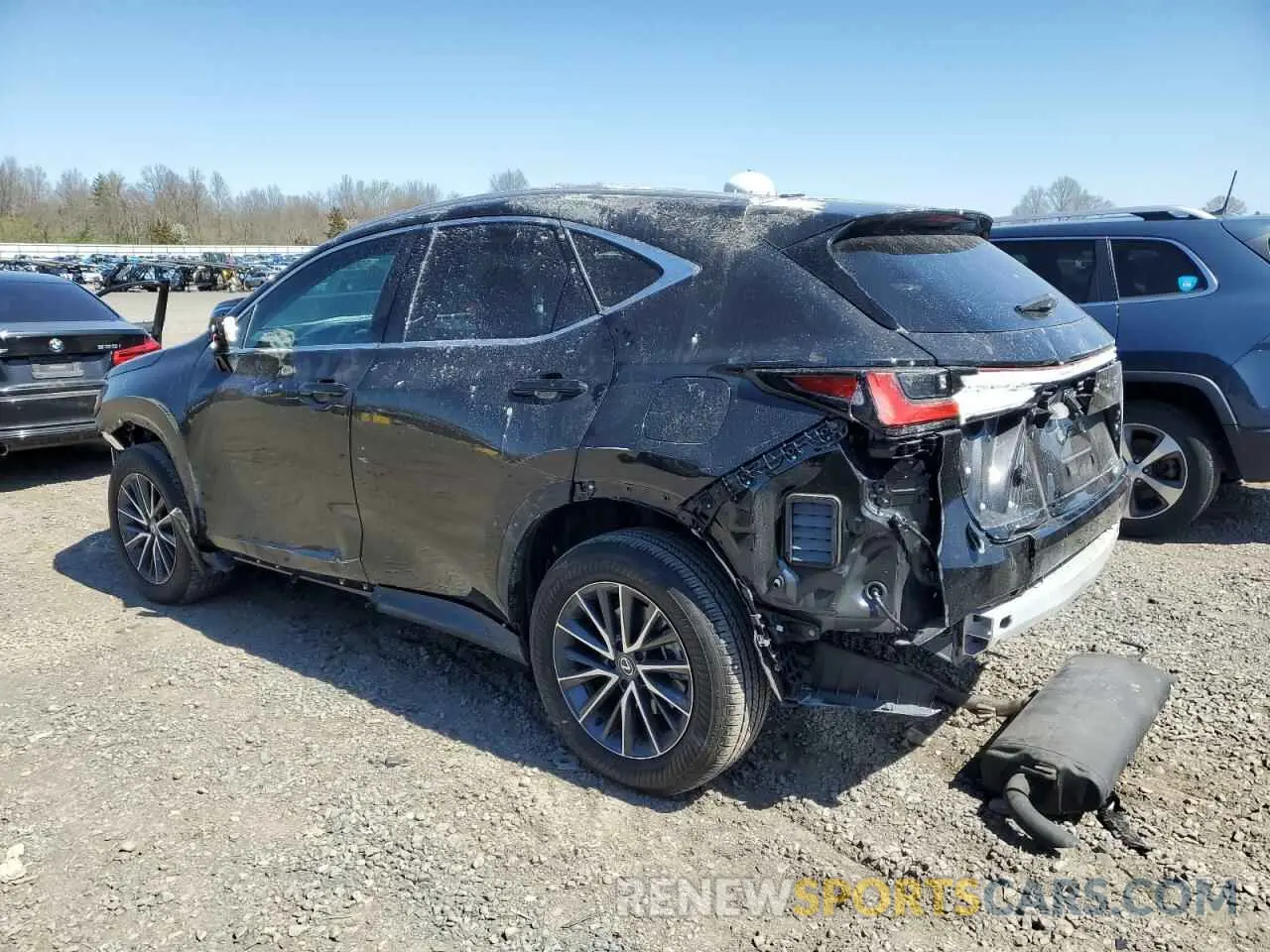 2 Photograph of a damaged car 2T2AGCEZ5RC037617 LEXUS NX 350 BAS 2024