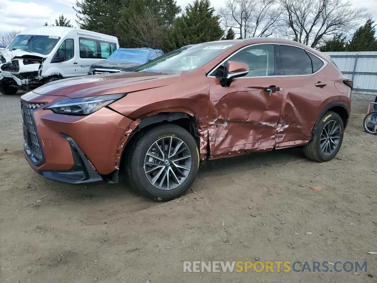 1 Photograph of a damaged car 2T2AGCEZ0SC065105 LEXUS NX 350 BAS 2025