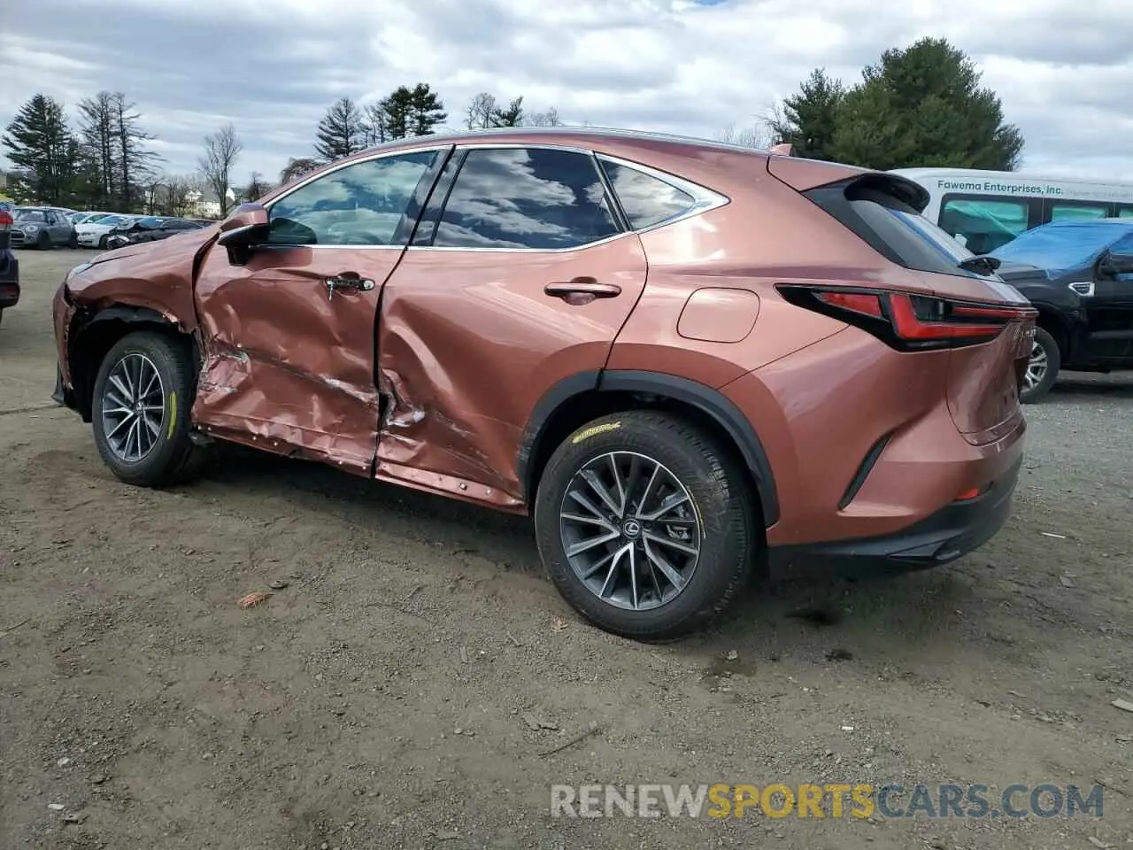 2 Photograph of a damaged car 2T2AGCEZ0SC065105 LEXUS NX 350 BAS 2025