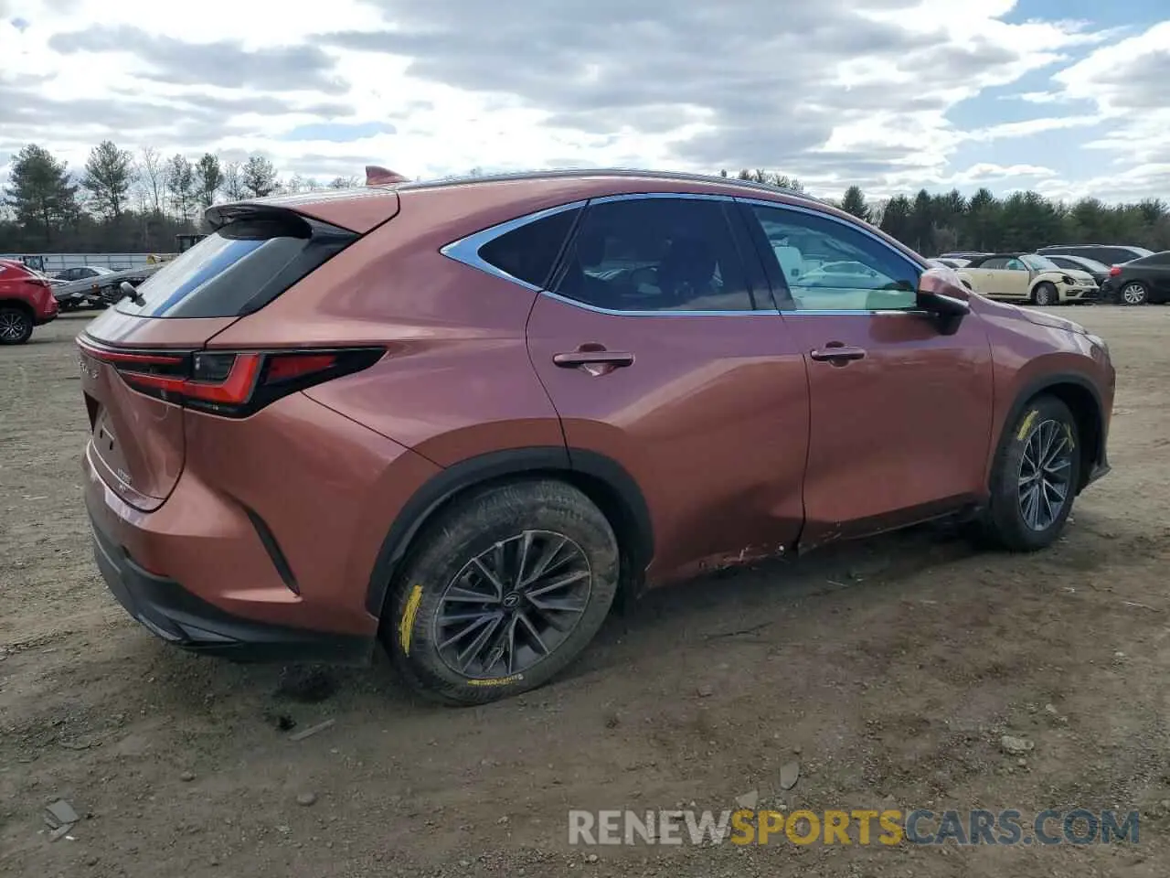 3 Photograph of a damaged car 2T2AGCEZ0SC065105 LEXUS NX 350 BAS 2025