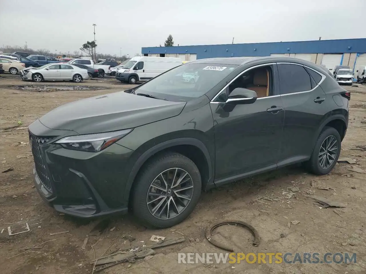 1 Photograph of a damaged car 2T2AGCEZ9SC064597 LEXUS NX 350 BAS 2025