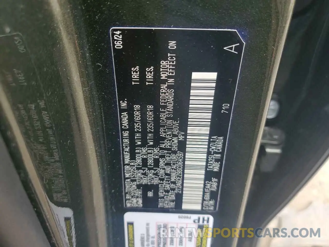 13 Photograph of a damaged car 2T2AGCEZ9SC064597 LEXUS NX 350 BAS 2025