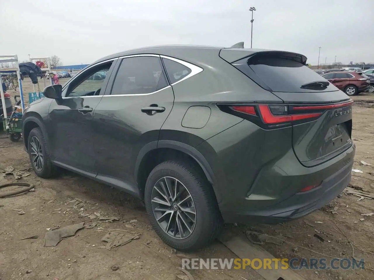 2 Photograph of a damaged car 2T2AGCEZ9SC064597 LEXUS NX 350 BAS 2025