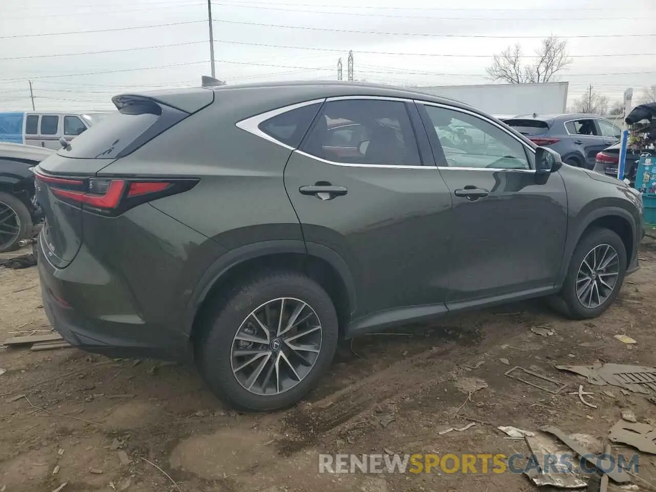 3 Photograph of a damaged car 2T2AGCEZ9SC064597 LEXUS NX 350 BAS 2025
