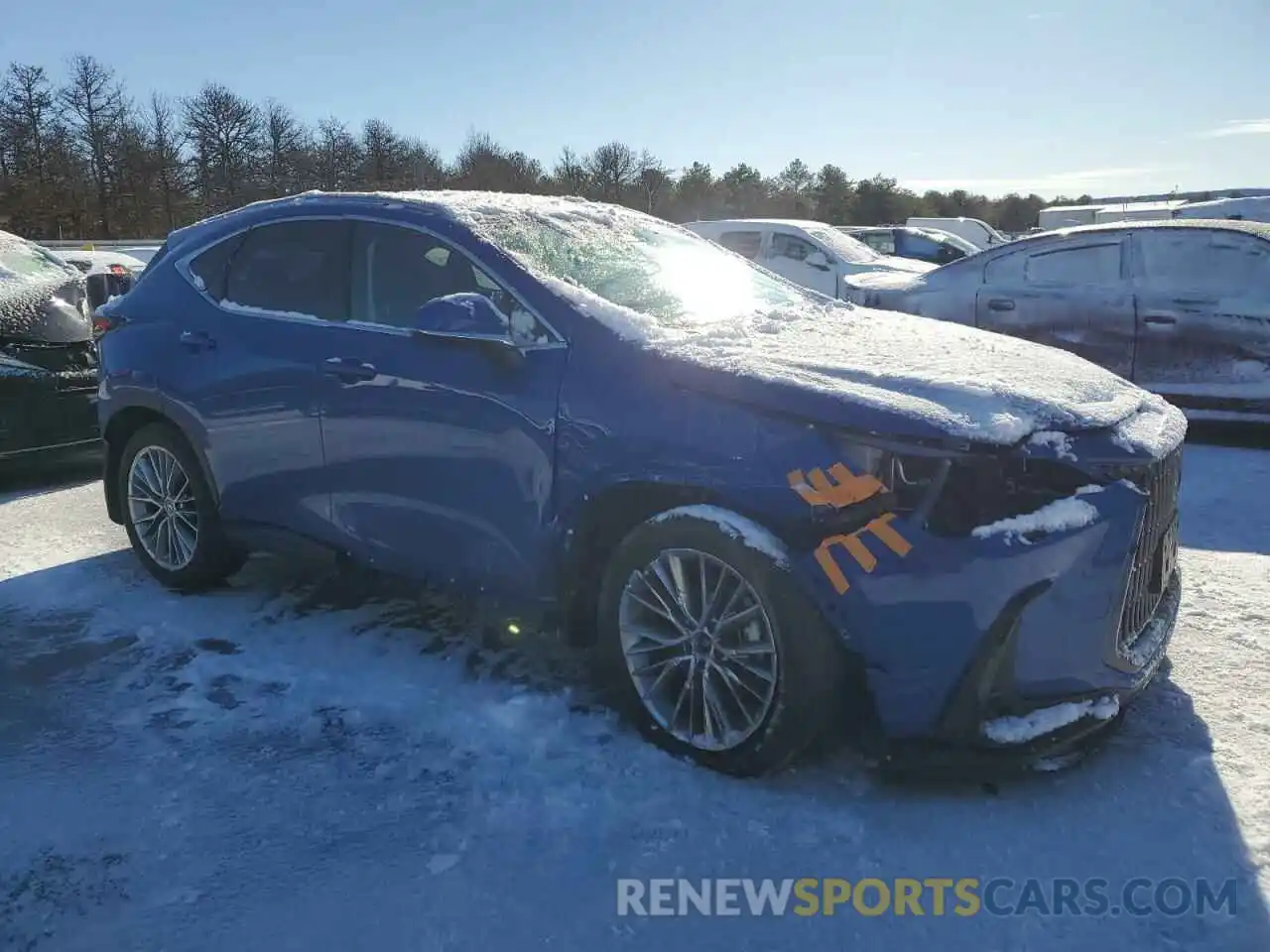 4 Photograph of a damaged car 2T2HGCEZ0RC059703 LEXUS NX 350 LUX 2024