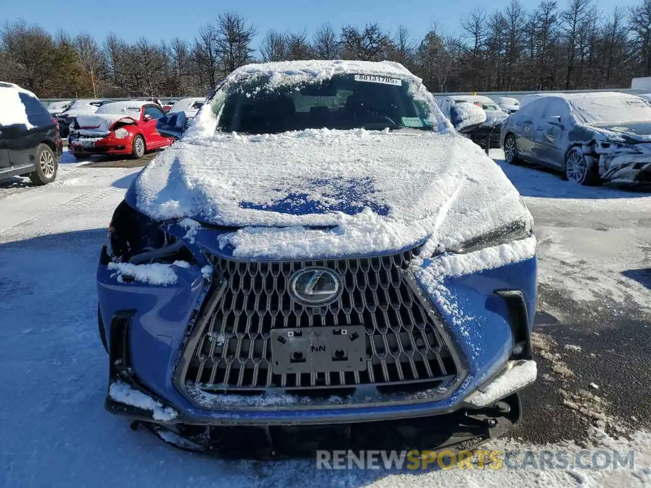 5 Photograph of a damaged car 2T2HGCEZ0RC059703 LEXUS NX 350 LUX 2024