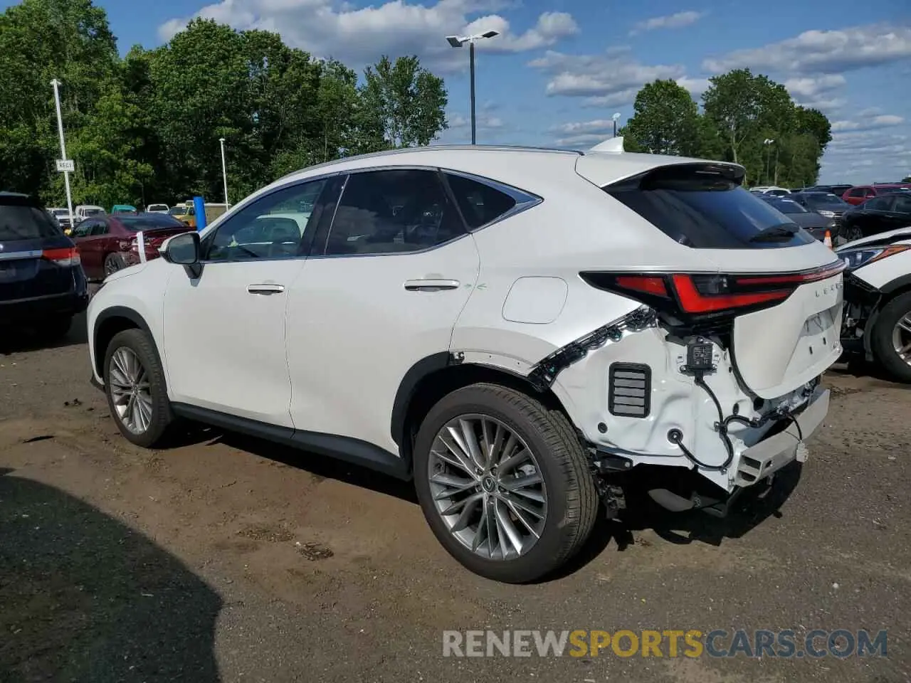 2 Photograph of a damaged car 2T2HGCEZ1RC048676 LEXUS NX 350 LUX 2024