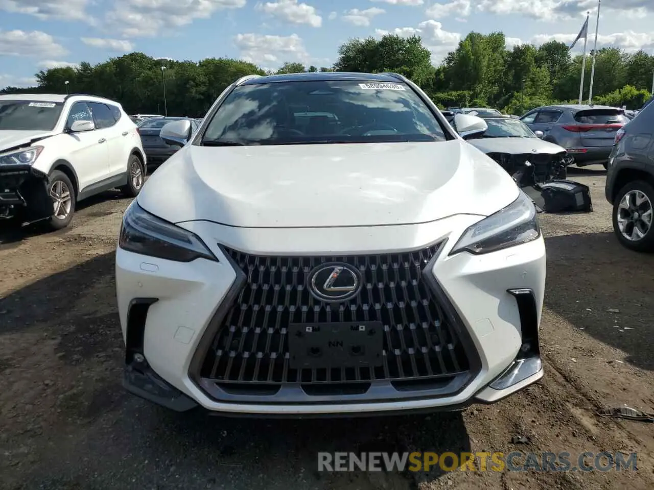 5 Photograph of a damaged car 2T2HGCEZ1RC048676 LEXUS NX 350 LUX 2024