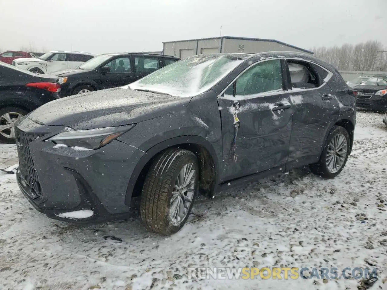 1 Photograph of a damaged car 2T2HGCEZ9RC032032 LEXUS NX 350 LUX 2024