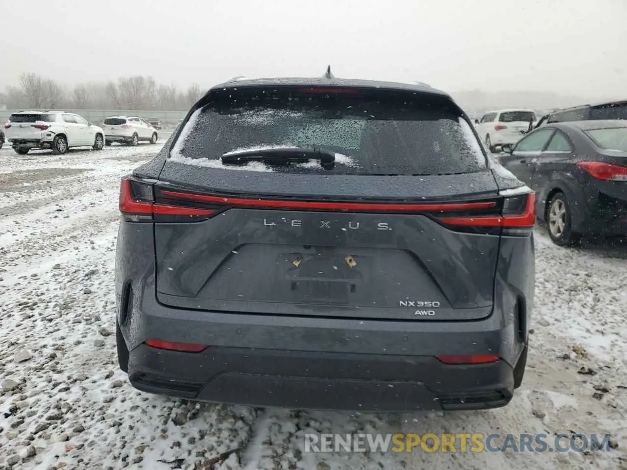 6 Photograph of a damaged car 2T2HGCEZ9RC032032 LEXUS NX 350 LUX 2024