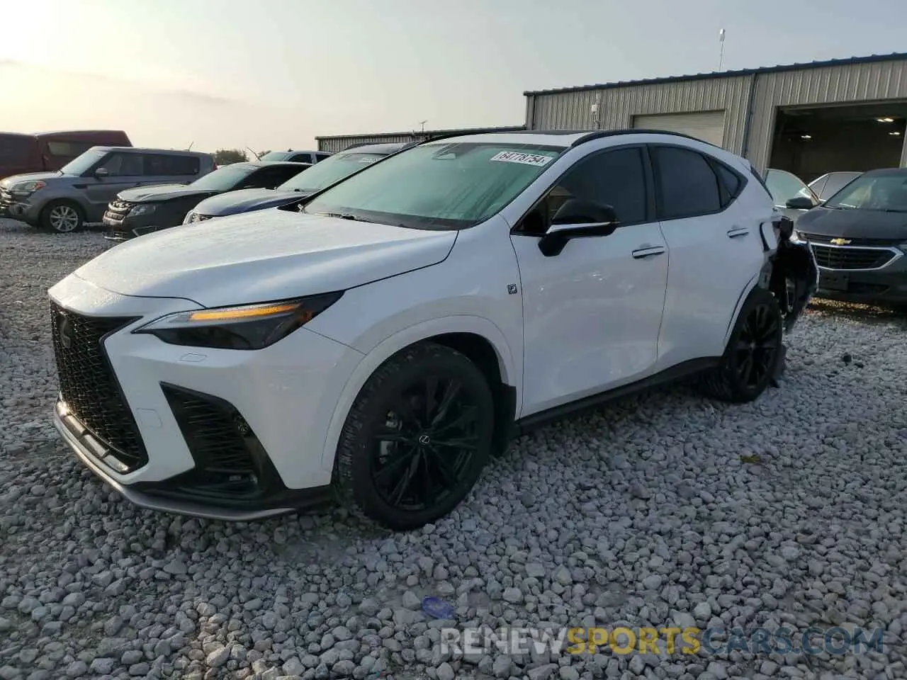 1 Photograph of a damaged car 2T2KGCEZ2RC032881 LEXUS NX 350 LUX 2024