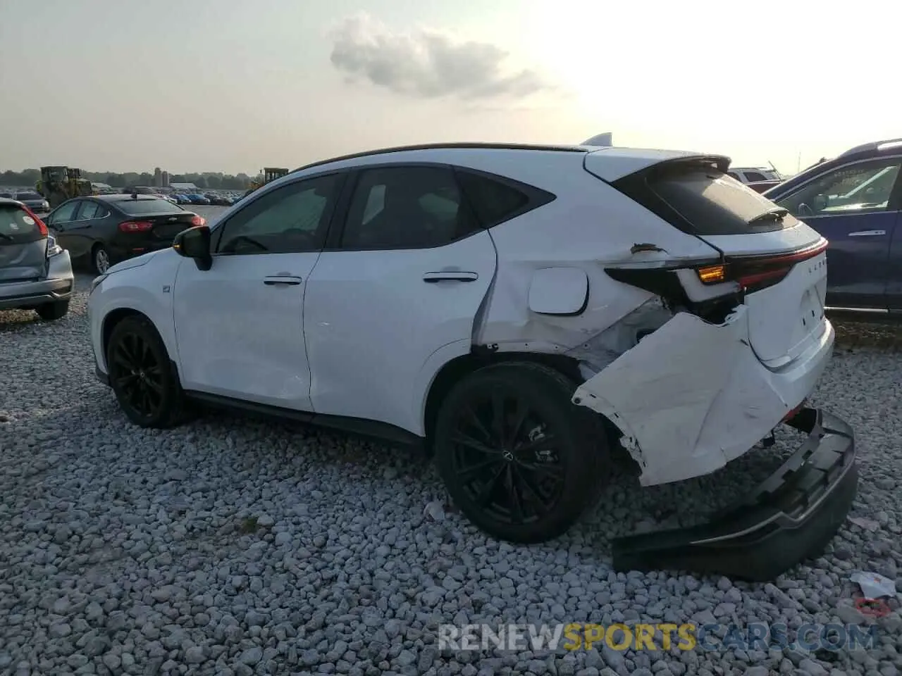 2 Photograph of a damaged car 2T2KGCEZ2RC032881 LEXUS NX 350 LUX 2024