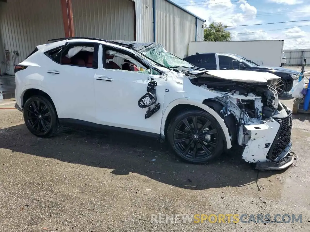 4 Photograph of a damaged car 2T2KGCEZ3RC051388 LEXUS NX 350 LUX 2024
