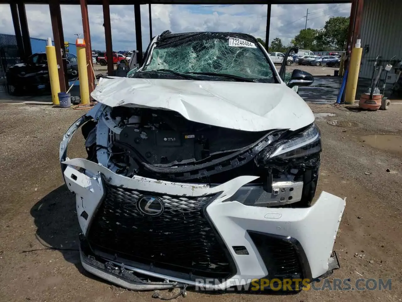 5 Photograph of a damaged car 2T2KGCEZ3RC051388 LEXUS NX 350 LUX 2024