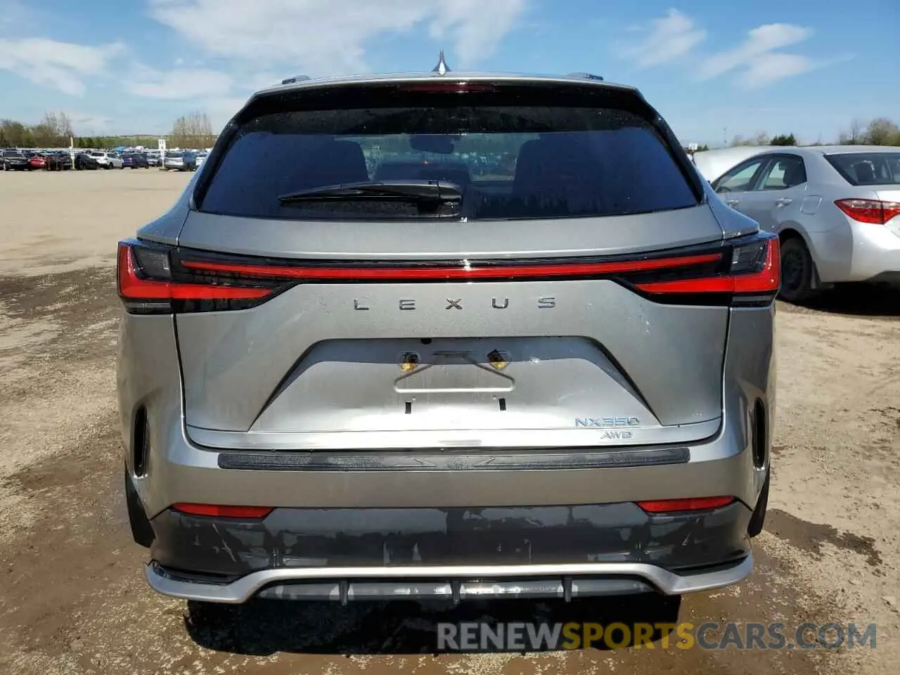 6 Photograph of a damaged car 2T2KGCEZ4RC045311 LEXUS NX 350 LUX 2024