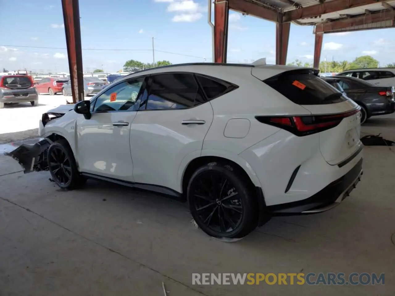 2 Photograph of a damaged car 2T2KGCEZ5RC041509 LEXUS NX 350 LUX 2024