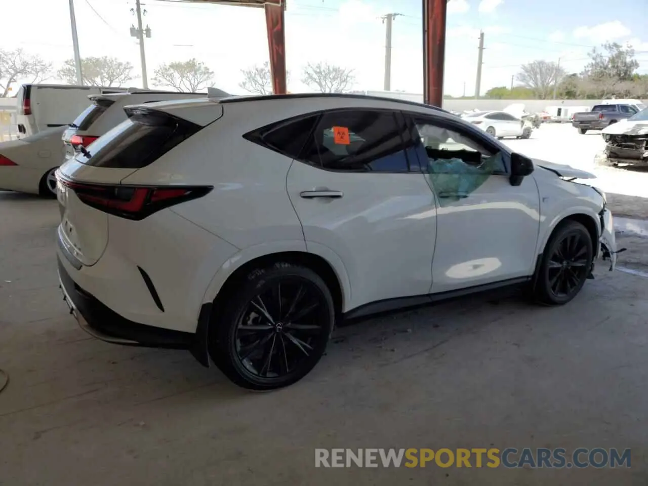 3 Photograph of a damaged car 2T2KGCEZ5RC041509 LEXUS NX 350 LUX 2024