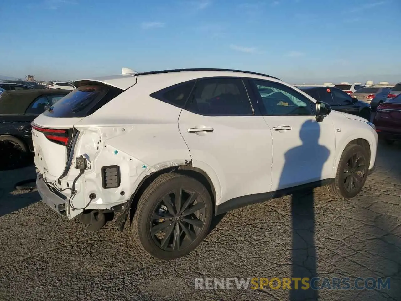 3 Photograph of a damaged car 2T2KGCEZ6RC057346 LEXUS NX 350 LUX 2024